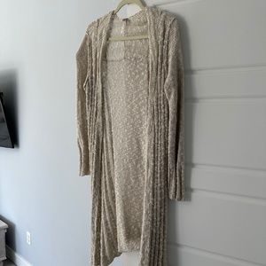 Long cardigan sweater